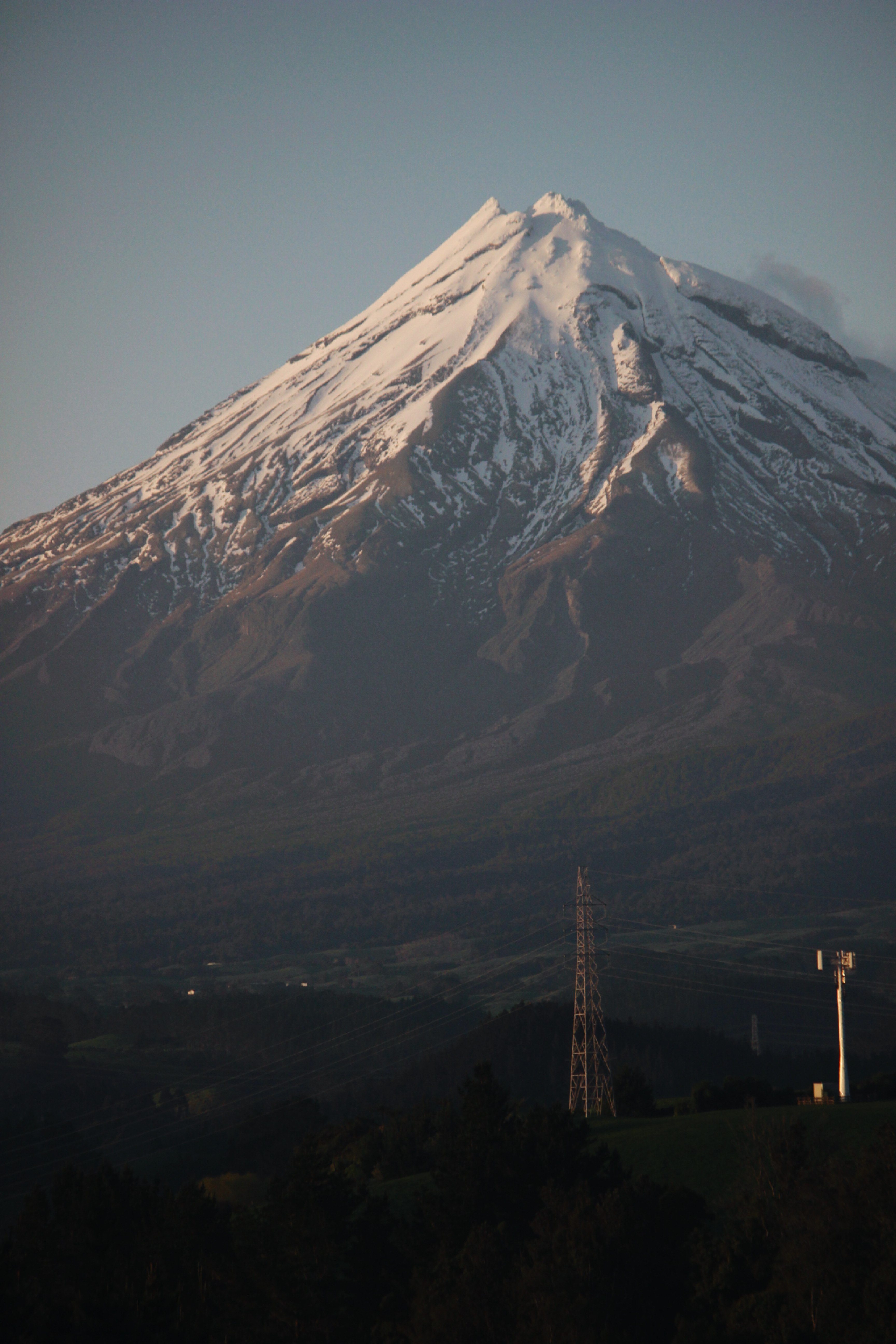 Mt. Taranaki, Reminiscent of Mt. Fuji